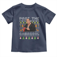 Christmas Pass The Gabagool Toddler T Shirt Retro TV Show Funny Ugly Xmas - Wonder Print Shop