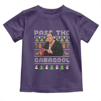 Christmas Pass The Gabagool Toddler T Shirt Retro TV Show Funny Ugly Xmas - Wonder Print Shop