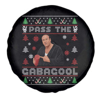 Pass The Gabagool Ugly Christmas Spare Tire Cover Retro TV Show Funny - Wonder Print Shop