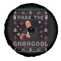 Pass The Gabagool Ugly Christmas Spare Tire Cover Retro TV Show Funny - Wonder Print Shop