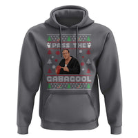 Pass The Gabagool Ugly Christmas Hoodie Retro TV Show Funny - Wonder Print Shop