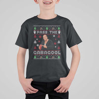 Pass The Gabagool Ugly Christmas T Shirt For Kid Retro TV Show Funny - Wonder Print Shop