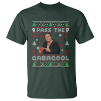 Pass The Gabagool Ugly Christmas T Shirt Retro TV Show Funny - Wonder Print Shop