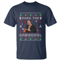 Pass The Gabagool Ugly Christmas T Shirt Retro TV Show Funny - Wonder Print Shop