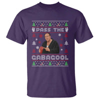 Pass The Gabagool Ugly Christmas T Shirt Retro TV Show Funny - Wonder Print Shop