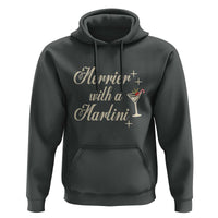 Merrier With a Martini Christmas Hoodie - Wonder Print Shop
