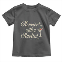 Merrier With a Martini Christmas Toddler T Shirt - Wonder Print Shop