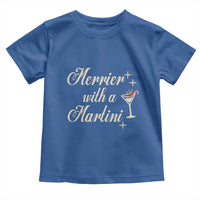 Merrier With a Martini Christmas Toddler T Shirt - Wonder Print Shop