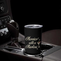 Merrier With a Martini Christmas Tumbler Cup - Wonder Print Shop