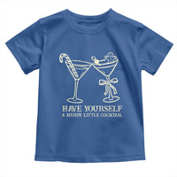 Christmas Cocktail Toddler T Shirt Merry Little Cocktail Espresso Martini - Wonder Print Shop