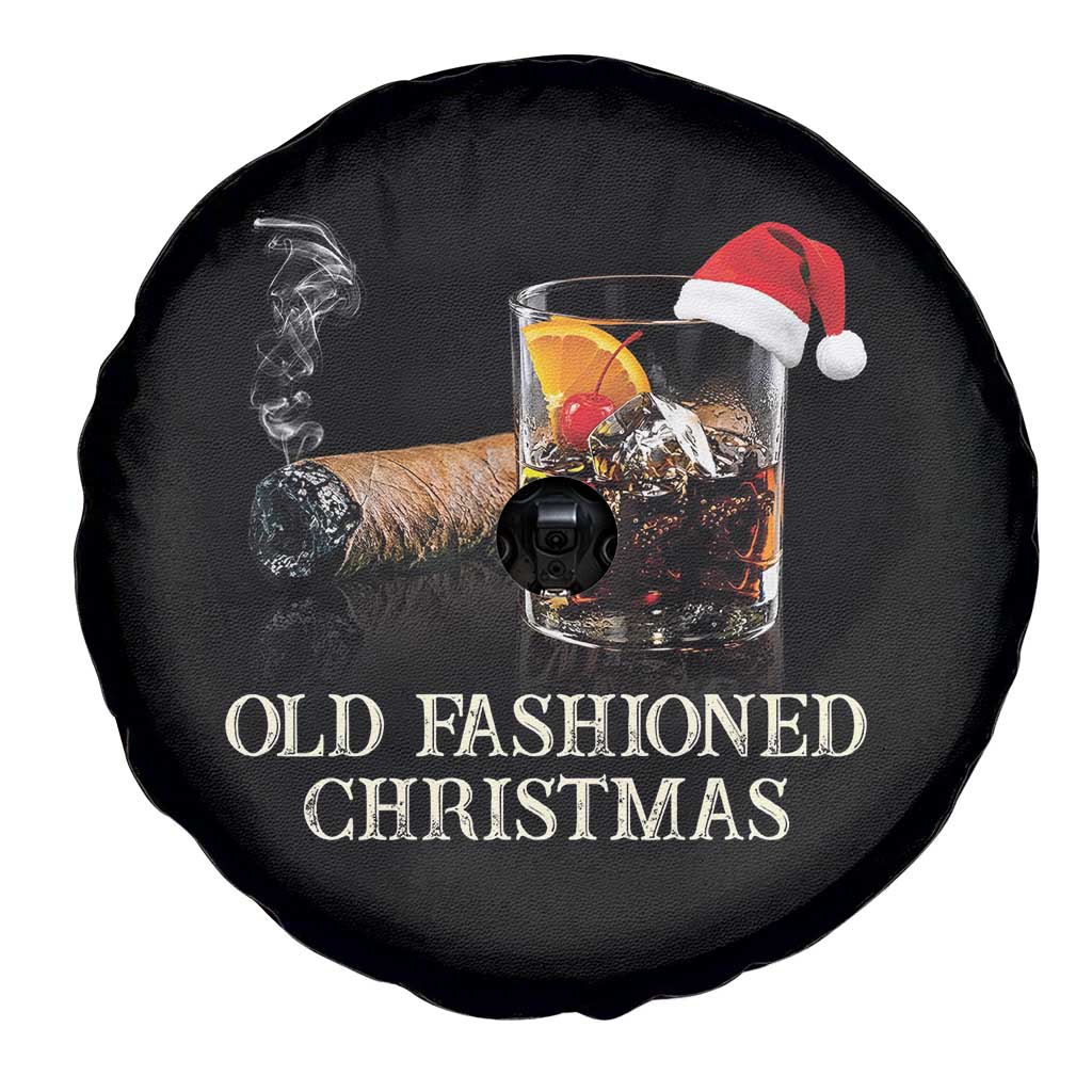 Old Fashioned Cocktail Christmas Spare Tire Cover Funny Bourbon Cocktail Drink - Wonder Print Shop