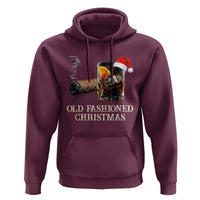 Old Fashioned Cocktail Christmas Hoodie Funny Bourbon Cocktail Drink - Wonder Print Shop