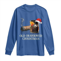 Old Fashioned Cocktail Christmas Long Sleeve Shirt Funny Bourbon Cocktail Drink - Wonder Print Shop