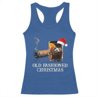 Old Fashioned Cocktail Christmas Racerback Tank Top Funny Bourbon Cocktail Drink - Wonder Print Shop