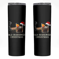 Old Fashioned Cocktail Christmas Skinny Tumbler Funny Bourbon Cocktail Drink - Wonder Print Shop