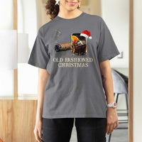 Old Fashioned Cocktail Christmas T Shirt For Women Funny Bourbon Cocktail Drink - Wonder Print Shop