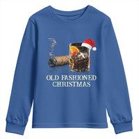 Old Fashioned Cocktail Christmas Youth Sweatshirt Funny Bourbon Cocktail Drink - Wonder Print Shop