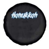 Hanukkah Heavy Metal Spare Tire Cover Jewish Menorah Dreidel - Wonder Print Shop