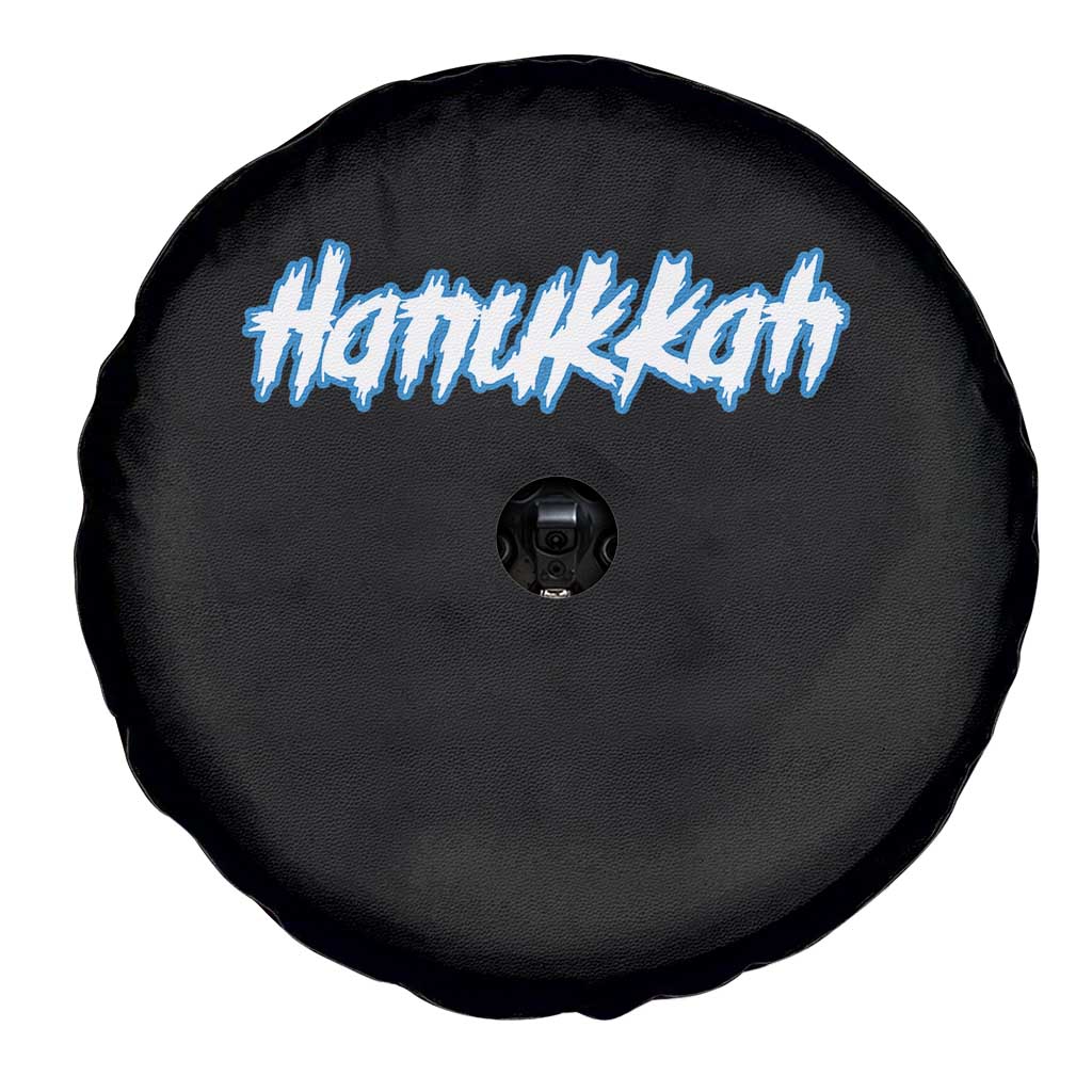 Hanukkah Heavy Metal Spare Tire Cover Jewish Menorah Dreidel - Wonder Print Shop