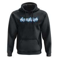 Hanukkah Heavy Metal Hoodie Jewish Menorah Dreidel - Wonder Print Shop