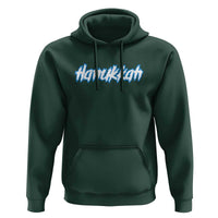 Hanukkah Heavy Metal Hoodie Jewish Menorah Dreidel - Wonder Print Shop