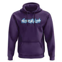 Hanukkah Heavy Metal Hoodie Jewish Menorah Dreidel - Wonder Print Shop