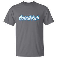 Hanukkah Heavy Metal T Shirt Jewish Menorah Dreidel - Wonder Print Shop