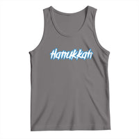 Hanukkah Heavy Metal Tank Top Jewish Menorah Dreidel - Wonder Print Shop