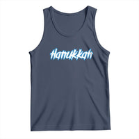 Hanukkah Heavy Metal Tank Top Jewish Menorah Dreidel - Wonder Print Shop