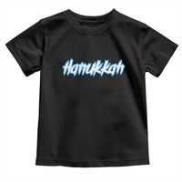 Hanukkah Heavy Metal Toddler T Shirt Jewish Menorah Dreidel - Wonder Print Shop