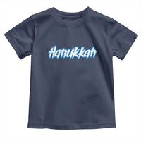 Hanukkah Heavy Metal Toddler T Shirt Jewish Menorah Dreidel - Wonder Print Shop