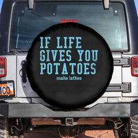 If Life Gives You Potatoes Make Latkes Spare Tire Cover Funny Hanukkah Gift Jewish Holiday - Wonder Print Shop