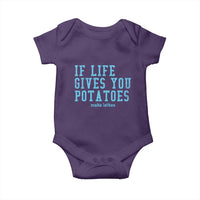 If Life Gives You Potatoes Make Latkes Baby Onesie Funny Hanukkah Gift Jewish Holiday - Wonder Print Shop