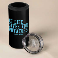 If Life Gives You Potatoes Make Latkes 4 in 1 Can Cooler Tumbler Funny Hanukkah Gift Jewish Holiday - Wonder Print Shop