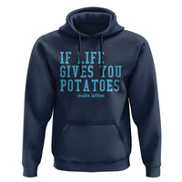 If Life Gives You Potatoes Make Latkes Hoodie Funny Hanukkah Gift Jewish Holiday - Wonder Print Shop