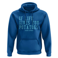 If Life Gives You Potatoes Make Latkes Hoodie Funny Hanukkah Gift Jewish Holiday - Wonder Print Shop