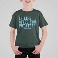 If Life Gives You Potatoes Make Latkes T Shirt For Kid Funny Hanukkah Gift Jewish Holiday - Wonder Print Shop