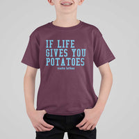 If Life Gives You Potatoes Make Latkes T Shirt For Kid Funny Hanukkah Gift Jewish Holiday - Wonder Print Shop