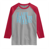If Life Gives You Potatoes Make Latkes Raglan Shirt Funny Hanukkah Gift Jewish Holiday - Wonder Print Shop