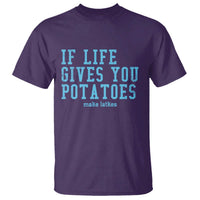 If Life Gives You Potatoes Make Latkes T Shirt Funny Hanukkah Gift Jewish Holiday - Wonder Print Shop