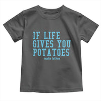 If Life Gives You Potatoes Make Latkes Toddler T Shirt Funny Hanukkah Gift Jewish Holiday - Wonder Print Shop