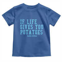 If Life Gives You Potatoes Make Latkes Toddler T Shirt Funny Hanukkah Gift Jewish Holiday - Wonder Print Shop