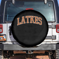 Latkes Spare Tire Cover Funny Hanukkah Gift Jewish Holiday Food Apparel - Wonder Print Shop