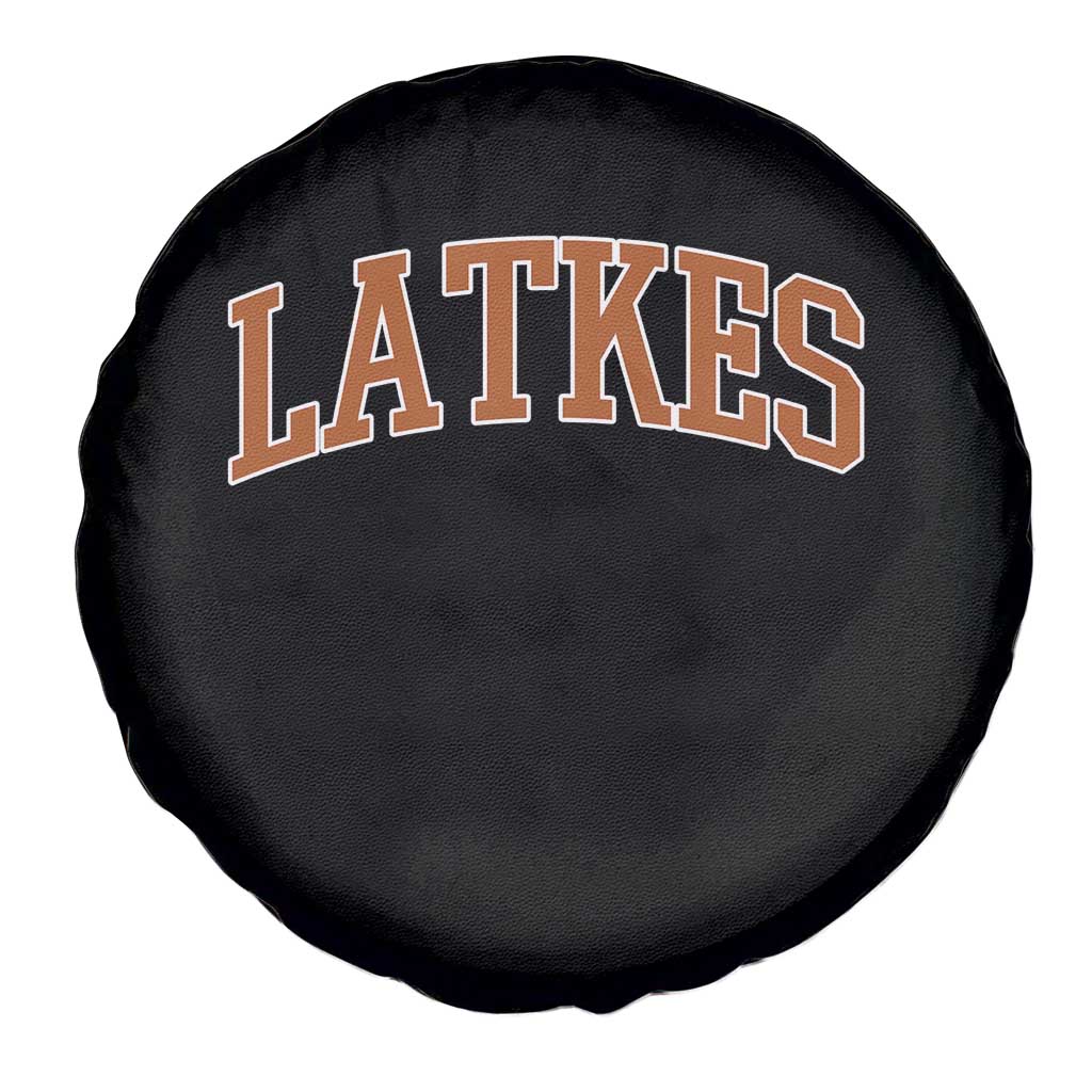 Latkes Spare Tire Cover Funny Hanukkah Gift Jewish Holiday Food Apparel - Wonder Print Shop