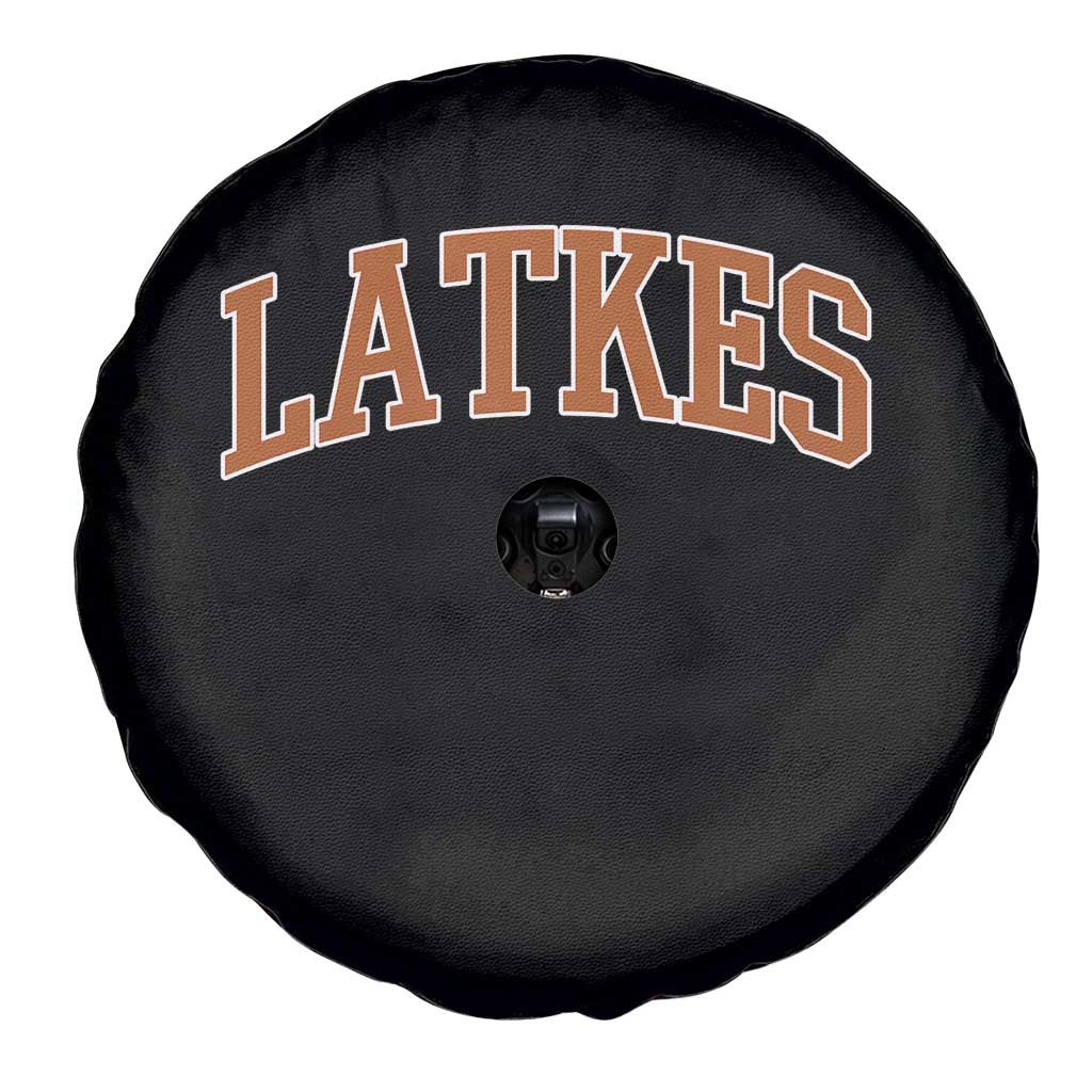 Latkes Spare Tire Cover Funny Hanukkah Gift Jewish Holiday Food Apparel - Wonder Print Shop