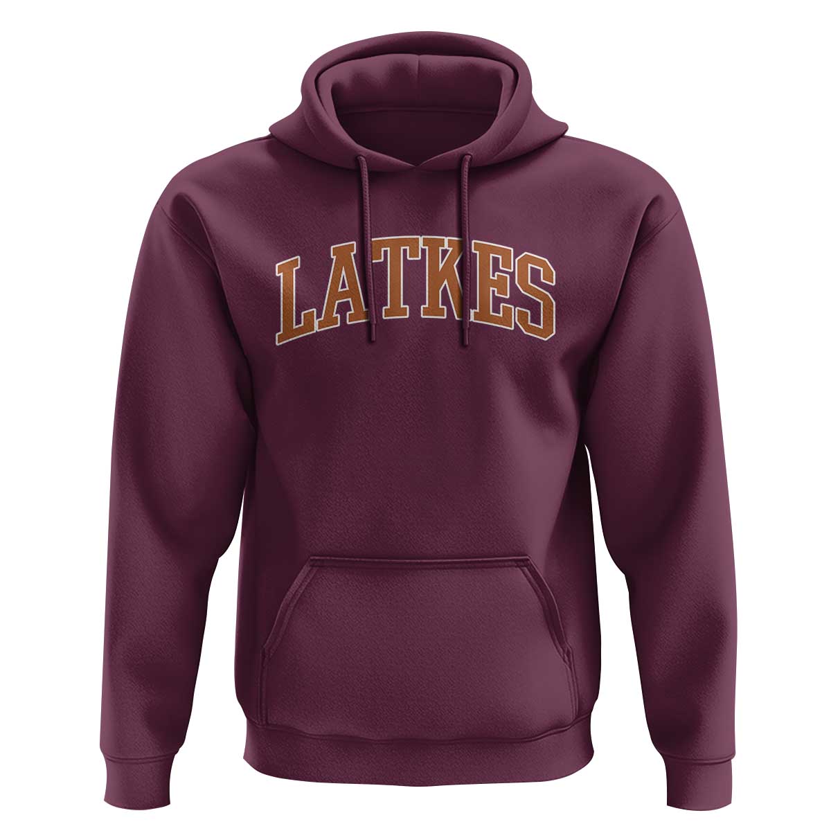 Latkes Hoodie Funny Hanukkah Gift Jewish Holiday Food Apparel - Wonder Print Shop