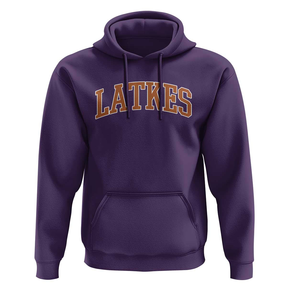Latkes Hoodie Funny Hanukkah Gift Jewish Holiday Food Apparel - Wonder Print Shop