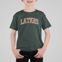 Latkes T Shirt For Kid Funny Hanukkah Gift Jewish Holiday Food Apparel - Wonder Print Shop
