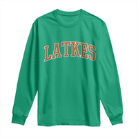 Latkes Long Sleeve Shirt Funny Hanukkah Gift Jewish Holiday Food Apparel - Wonder Print Shop