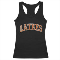 Latkes Racerback Tank Top Funny Hanukkah Gift Jewish Holiday Food Apparel - Wonder Print Shop